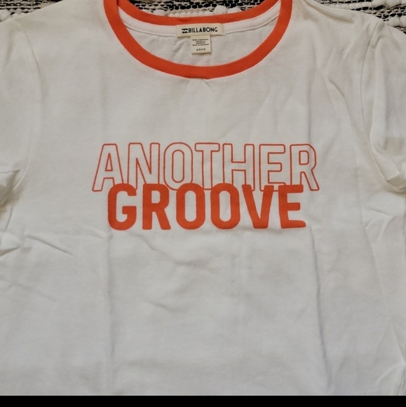 Billabong White Another Groove Tee Size S - Picture 3 of 6